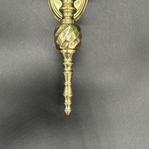 SOLID BRASS SCONCE 9-3/4" H x 3” W