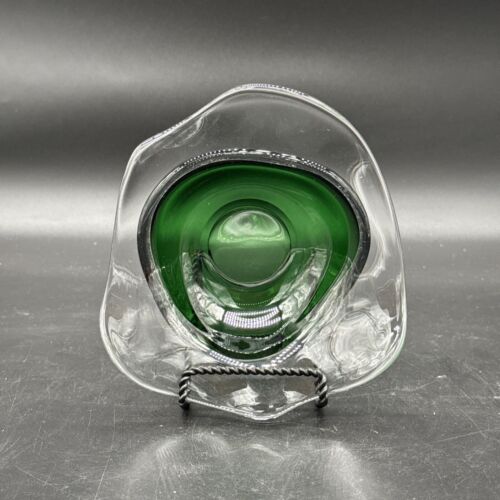 Canton Glass hand blown votive holder