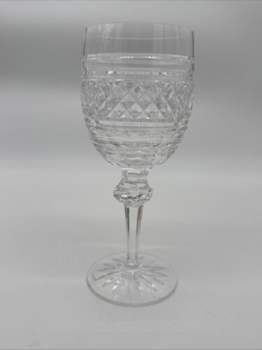 Waterford Castletown Hand Cut Crystal Wone Goblets, [Set Of Four]