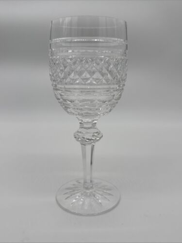 Waterford Castletown Hand Cut Crystal Wone Goblets, [Set Of Four]