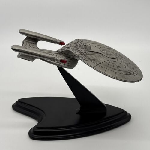 VINTAGE STAR TREK TNG USS Enterprise Franklin Mint 1991 Excellent