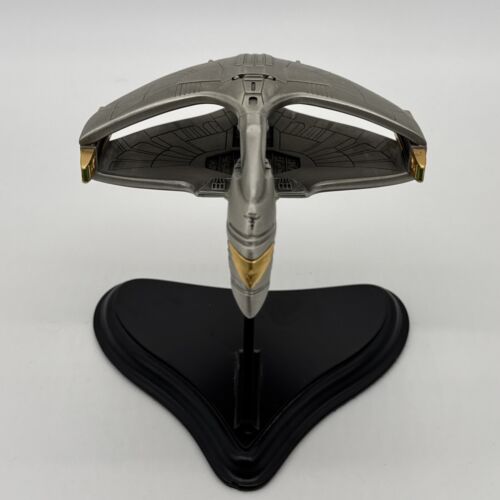 1992 Franklin Mint Star Trek The Next Generation Romulan War Bird Starship Model