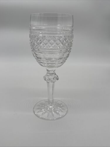 Waterford Castletown Hand Cut Crystal Wone Goblets, [Set Of Four]