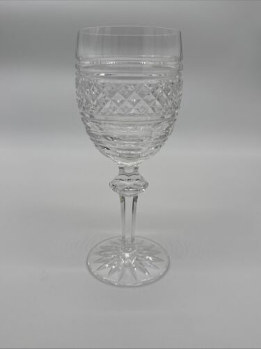 Waterford Castletown Hand Cut Crystal Wone Goblets, [Set Of Four]