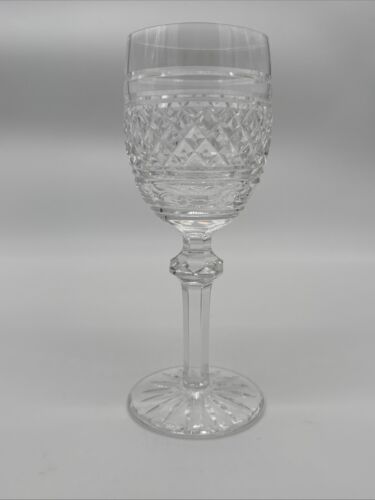 SET 4 of WATERFORD STEMWARE CRYSTAL Castletown White Wine Glasses Goblets 7"