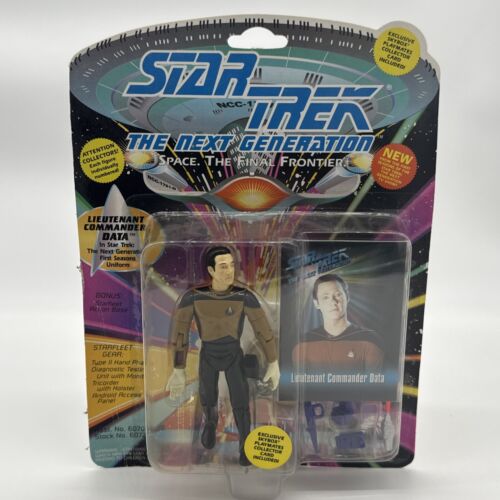 Star Trek: The Next Generation Lieutenant Commander Data Action Figure - NEW