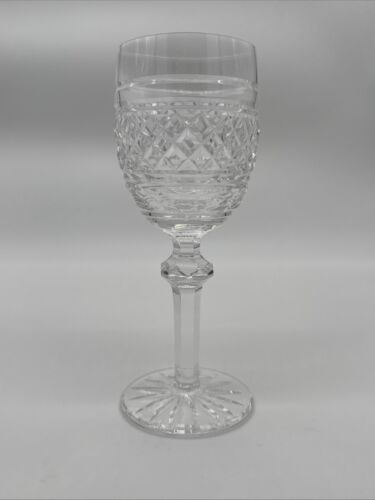 SET 4 of WATERFORD STEMWARE CRYSTAL Castletown White Wine Glasses Goblets 7"