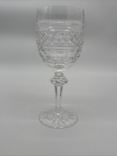 Waterford Castletown Hand Cut Crystal Wone Goblets, [Set Of Four]