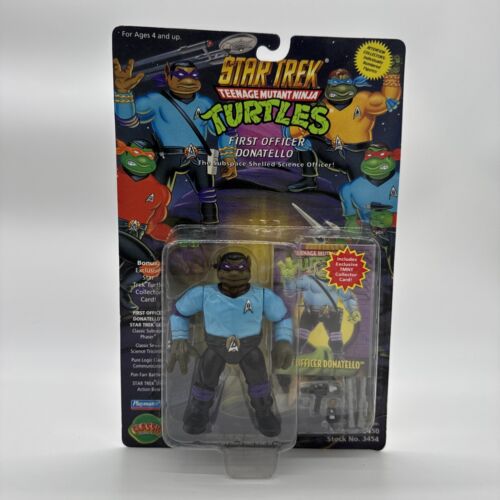 Teenage Mutant Ninja Turtles Star Trek Edition Vintage Full Set NEW