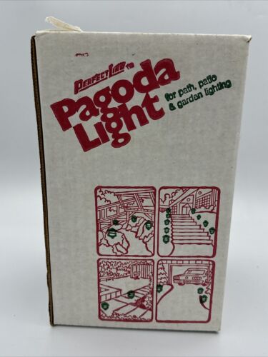 NOS Vintage Perfect Line Model 300 3 Tier Pagoda Path Light New in Box