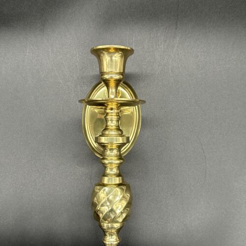 SOLID BRASS SCONCE 9-3/4" H x 3” W