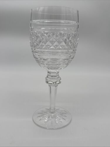 Waterford Castletown Hand Cut Crystal Wone Goblets, [Set Of Four]