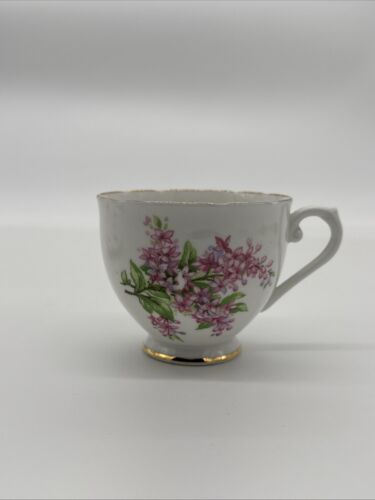 Stanley Teacup and Saucer | Pink Floral | English Fine Bone China