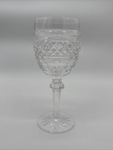 Waterford Castletown Hand Cut Crystal Wone Goblets, [Set Of Four]