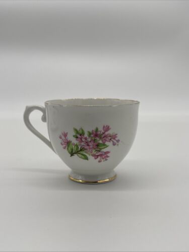 Stanley Teacup and Saucer | Pink Floral | English Fine Bone China