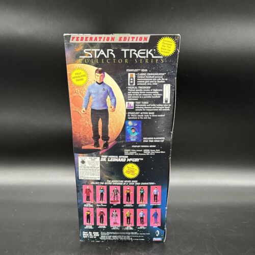 Dr Leonard McCoy 9" Star Trek Federation Ed. Action Figure Playmates New 1995