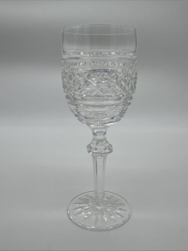 SET 4 of WATERFORD STEMWARE CRYSTAL Castletown White Wine Glasses Goblets 7"