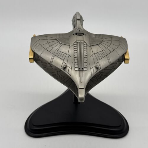 1992 Franklin Mint Star Trek The Next Generation Romulan War Bird Starship Model