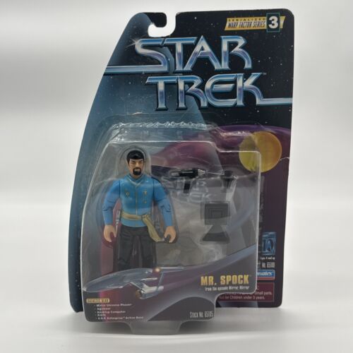 Mirror Spock 1997 Star Trek Mr. Spock Mirror Mirror Figure New Playmates NIB