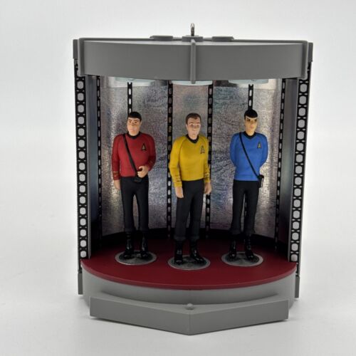 Star Trek Hallmark Keepsake Sound & Light Ornament 2006 The Transporter Chamber