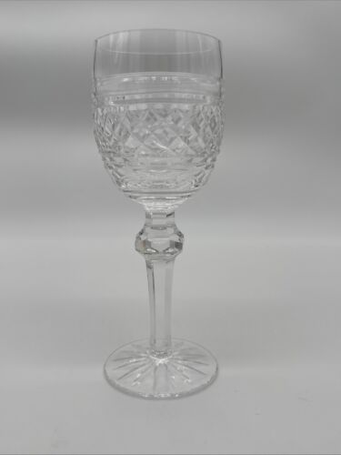 SET 4 of WATERFORD STEMWARE CRYSTAL Castletown White Wine Glasses Goblets 7"