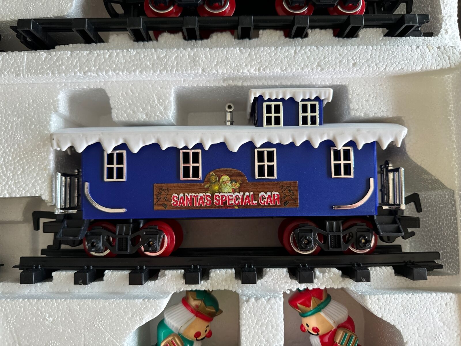 Holiday Nutcracker Express Train Set - 1997- Working Lights & Sounds