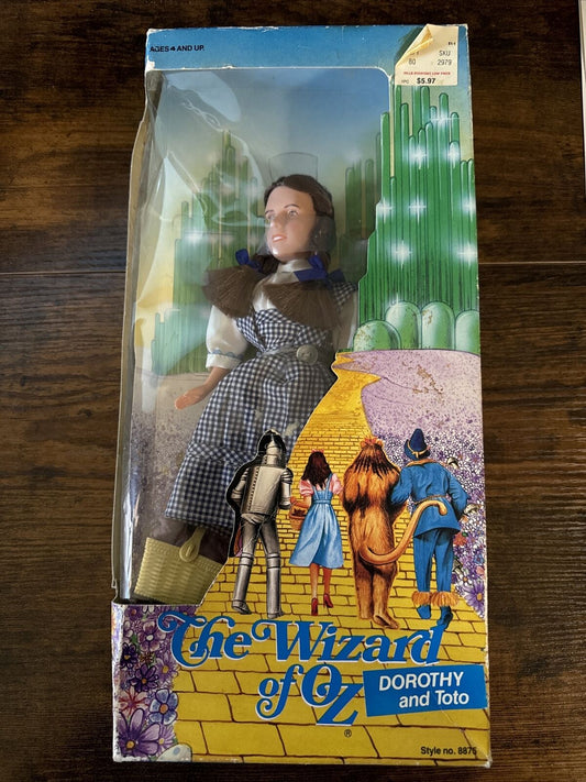 The Wizard of Oz DOROTHY AND TOTO Doll  - Vintage 8875