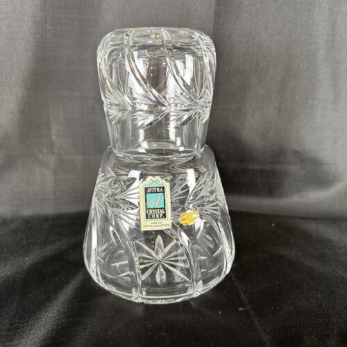 Avitra Crystal Corp Bedside Carafe