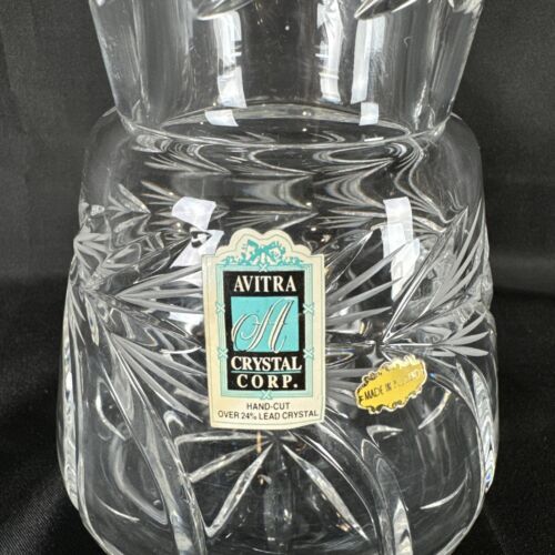 Avitra Crystal Corp Bedside Carafe