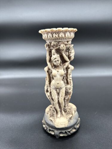 Vintage Carved Chinese Women Vase