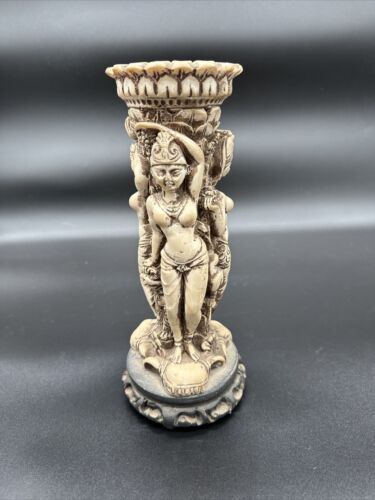 Vintage Carved Chinese Women Vase